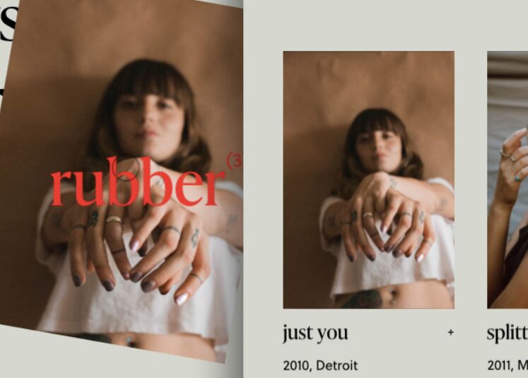 Inline Menu Layout with Gallery Panel